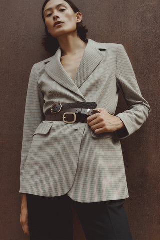 Żakiet Emanuela w pepitkę