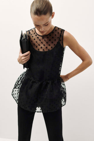 Bluzka z baskinką Dotie