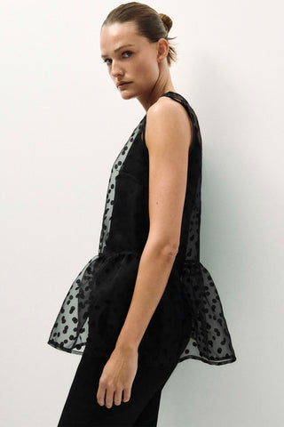 Bluzka z baskinką Dotie