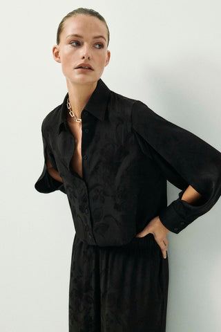 Eleganckie spodnie z wiskozy Vanilli A