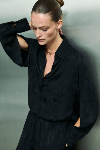 Eleganckie spodnie z wiskozy Vanilli A