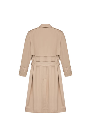 Elegancki wiskozowy trench Redit