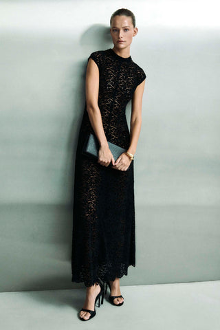 Maxi sukienka koronkowa Voila